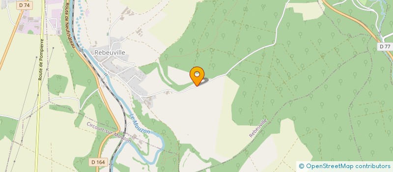 localisation de l'entreprise MONSIEUR PHILIPPE RICHARDOT  REBEUVILLE