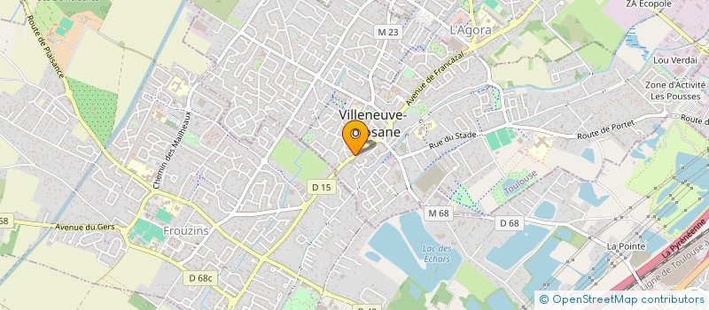 localisation de l'entreprise MONSIEUR PHILIPPE RIDEL à VILLENEUVE-TOLOSANE
