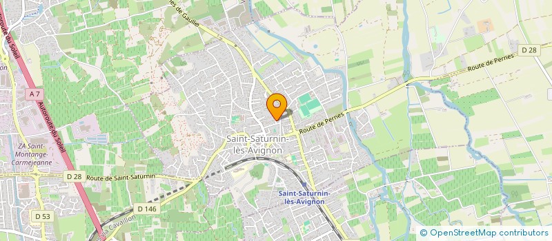 localisation de l'entreprise MONSIEUR PHILIPPE RIFFARD  SAINT-SATURNIN-LES-AVIGNON