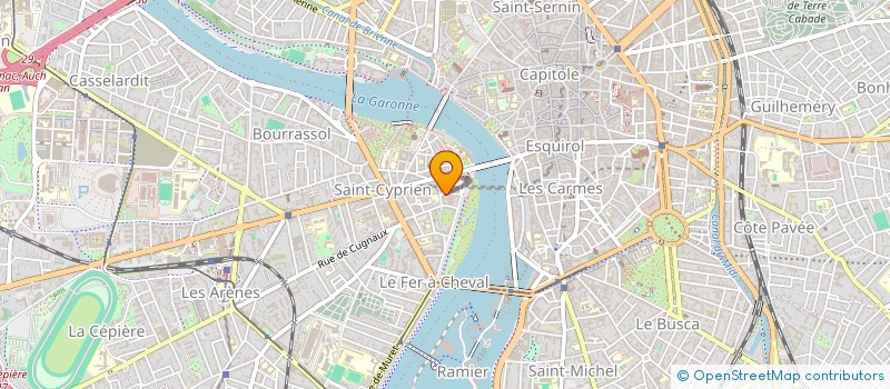 localisation de l'entreprise MONSIEUR PHILIPPE RIGAL à TOULOUSE