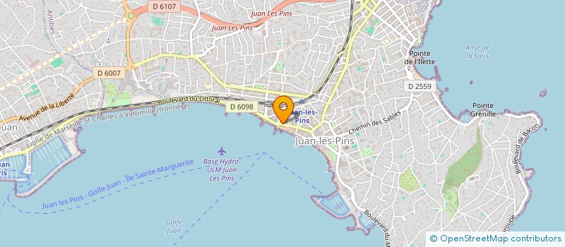 localisation de l'entreprise MONSIEUR PHILIPPE RIGAL PEYROT à ANTIBES