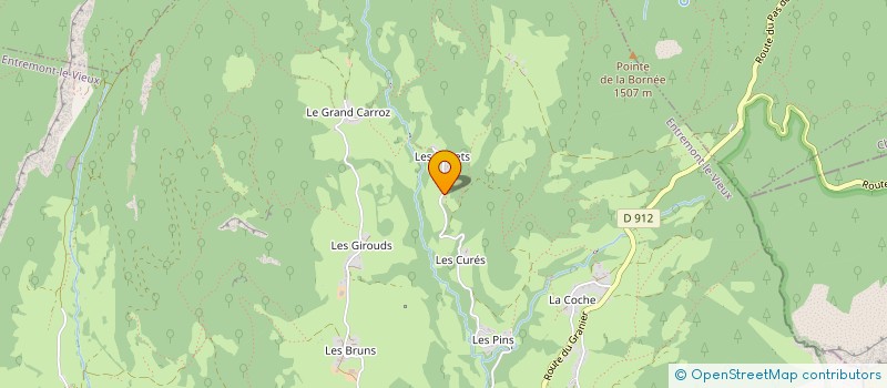 localisation de l'entreprise MONSIEUR PHILIPPE RIGAUD-MINET  ENTREMONT-LE-VIEUX