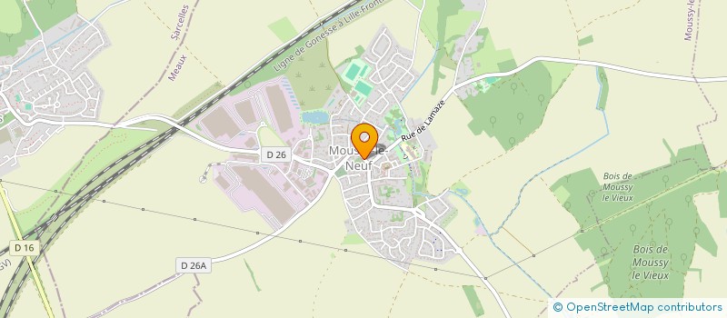 localisation de l'entreprise MONSIEUR PHILIPPE RIGAULT  MOUSSY-LE-NEUF