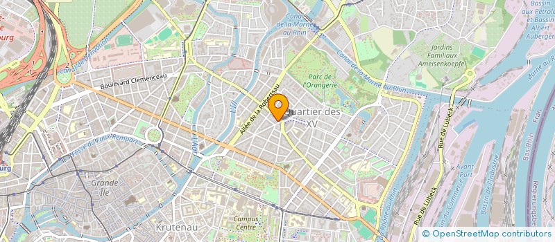 localisation de l'entreprise MONSIEUR PHILIPPE RIGAUT à STRASBOURG