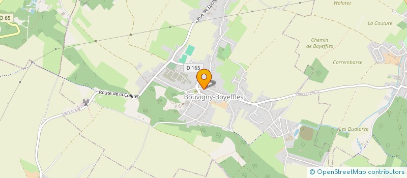 localisation de l'entreprise MONSIEUR PHILIPPE RIGAUT  BOUVIGNY-BOYEFFLES