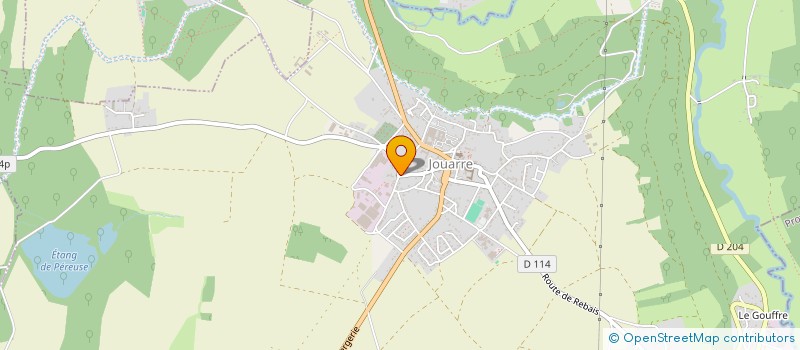 localisation de l'entreprise MONSIEUR PHILIPPE RIMBERT  JOUARRE