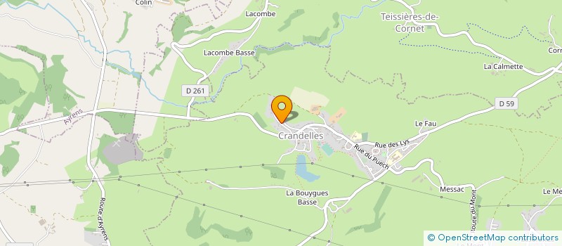 localisation de l'entreprise MONSIEUR PHILIPPE RIOL à MARMANHAC