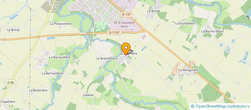 localisation de l'entreprise MONSIEUR PHILIPPE RIPOCHE  MONTAIGU-VENDEE