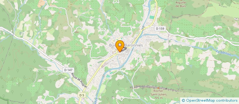 localisation de l'entreprise MONSIEUR PHILIPPE RIVAULT  BUIS-LES-BARONNIES