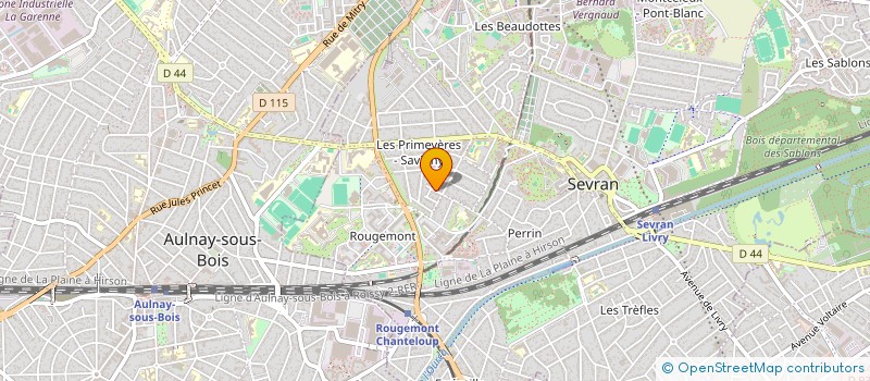 localisation de l'entreprise MONSIEUR PHILIPPE RIVAUX à SEVRAN