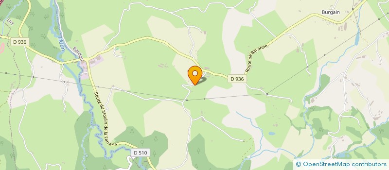 localisation de l'entreprise MONSIEUR PHILIPPE RIVES  BIDACHE