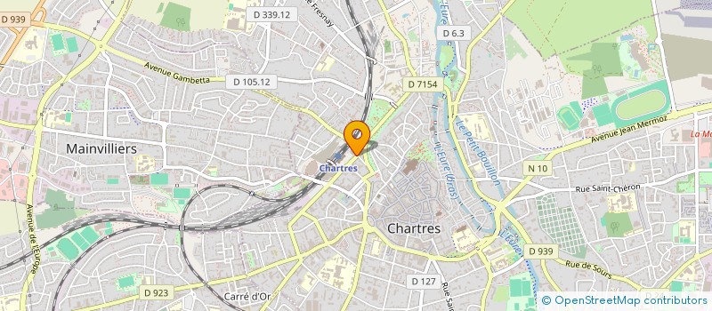 localisation de l'entreprise MONSIEUR PHILIPPE RIVIERE à CHARTRES