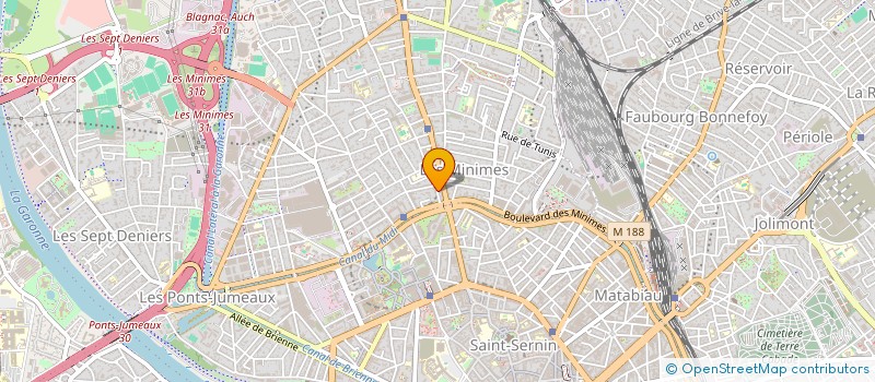 localisation de l'entreprise MONSIEUR PHILIPPE RIVIERE à TOULOUSE