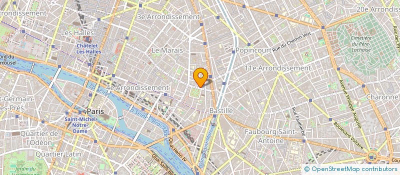 localisation de l'entreprise MONSIEUR PHILIPPE RIVIERE  PARIS