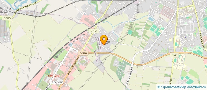 localisation de l'entreprise MONSIEUR PHILIPPE RIVIERE à CHATEAUROUX