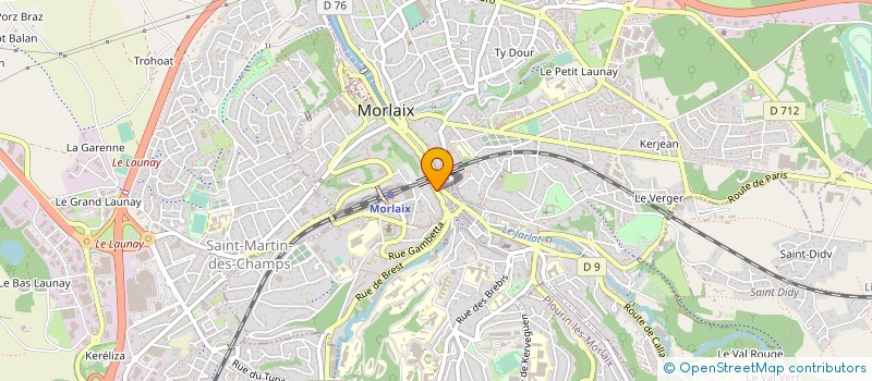 localisation de l'entreprise MONSIEUR PHILIPPE RIVOLLIER à MORLAIX