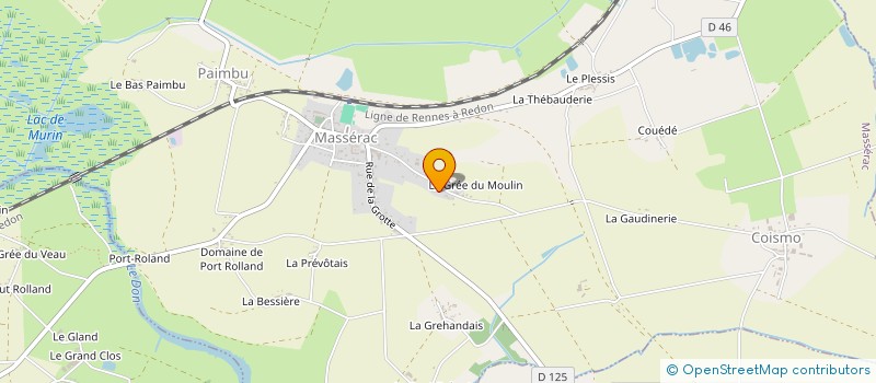 localisation de l'entreprise MONSIEUR PHILIPPE RIVRAIN à MASSERAC