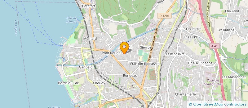 localisation de l'entreprise MONSIEUR PHILIPPE ROBERGEON à AIX-LES-BAINS