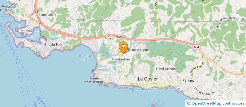 localisation de l'entreprise MONSIEUR PHILIPPE ROBERT à LE GOSIER