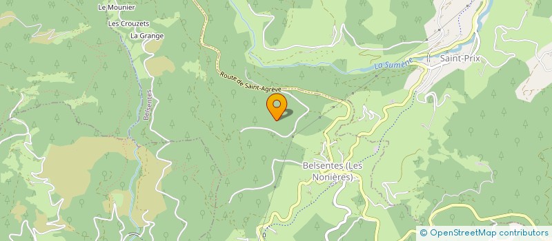 localisation de l'entreprise MONSIEUR PHILIPPE ROBERT  BELSENTES