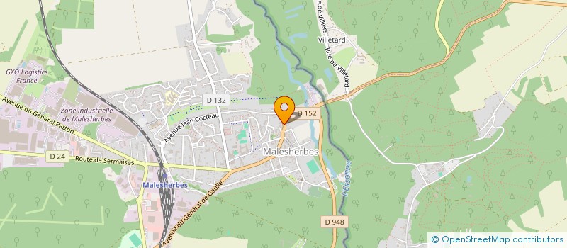 localisation de l'entreprise MONSIEUR PHILIPPE ROBERT DUSSOL  LE MALESHERBOIS