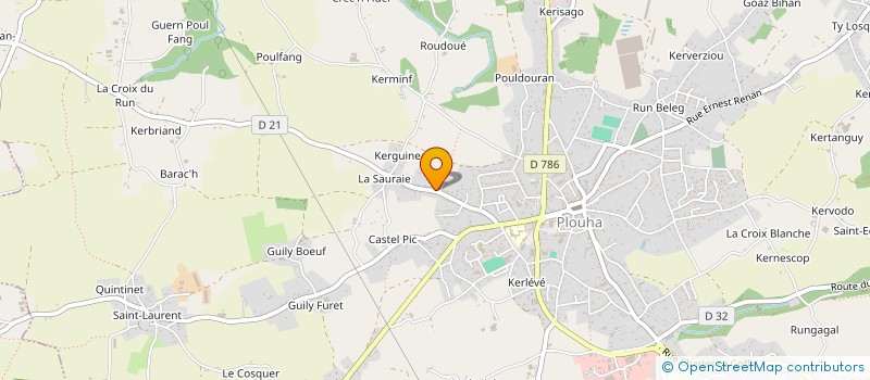 localisation de l'entreprise MONSIEUR PHILIPPE ROBIN à PLOUHA