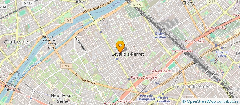 localisation de l'entreprise MONSIEUR PHILIPPE ROBIN à LEVALLOIS-PERRET