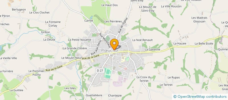 localisation de l'entreprise MONSIEUR PHILIPPE ROBIN  PLUC-L'HERMITAGE