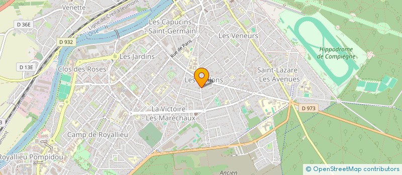 localisation de l'entreprise MONSIEUR PHILIPPE ROBINET  COMPIEGNE