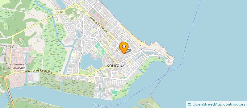 localisation de l'entreprise MONSIEUR PHILIPPE ROBINOT à KOUROU