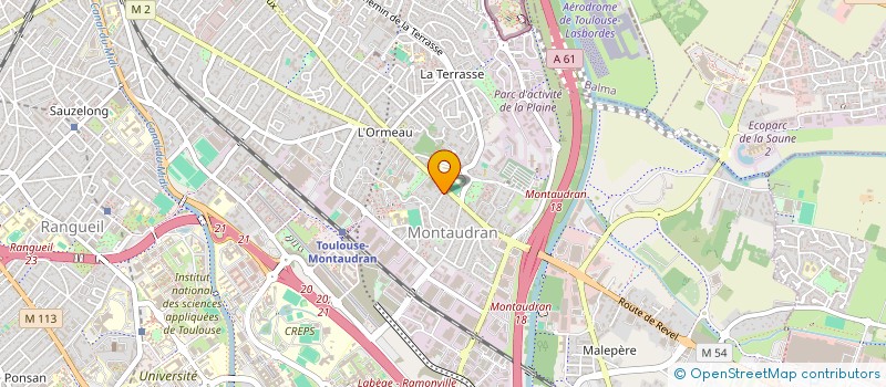 localisation de l'entreprise MONSIEUR PHILIPPE ROCARD à TOULOUSE