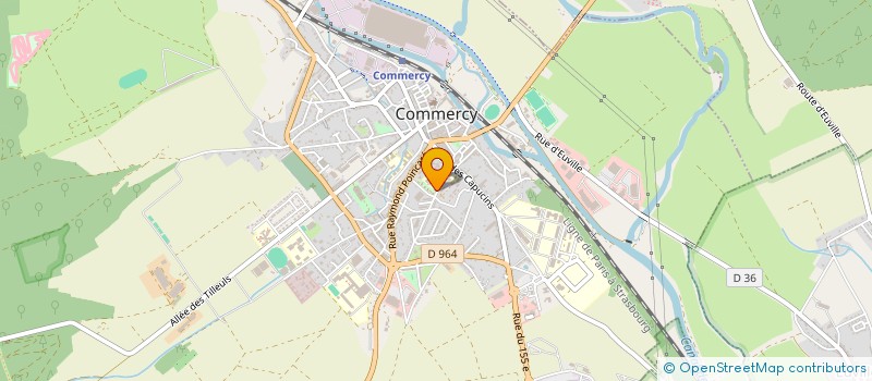 localisation de l'entreprise MONSIEUR PHILIPPE ROCHAT à COMMERCY