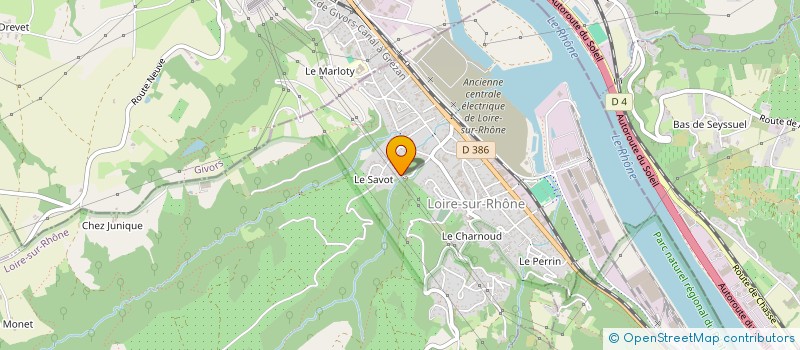 localisation de l'entreprise MONSIEUR PHILIPPE ROCHE à LOIRE-SUR-RHONE