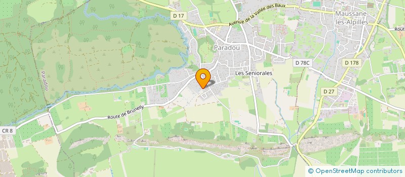 localisation de l'entreprise MONSIEUR PHILIPPE ROCHE  PARADOU