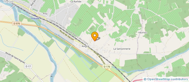 localisation de l'entreprise MONSIEUR PHILIPPE ROCHEFORT  THESEE