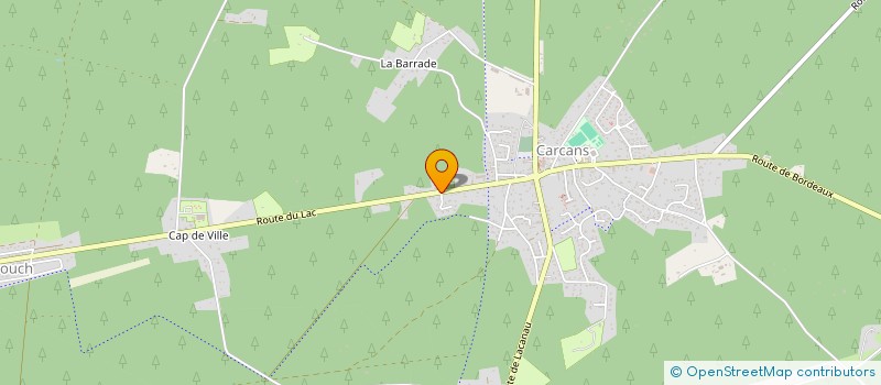 localisation de l'entreprise MONSIEUR PHILIPPE ROCHETTE à CARCANS