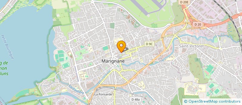 localisation de l'entreprise MONSIEUR PHILIPPE RODIER à MARIGNANE