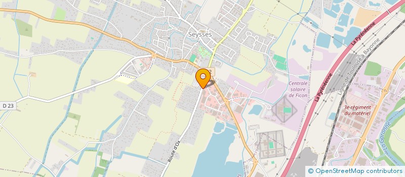 localisation de l'entreprise MONSIEUR PHILIPPE RODRIGUES  SEYSSES