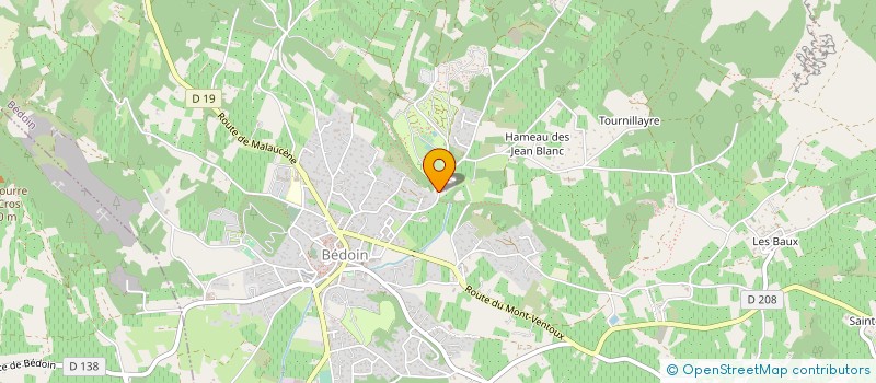 localisation de l'entreprise MONSIEUR PHILIPPE RODRIGUEZ  BEDOIN