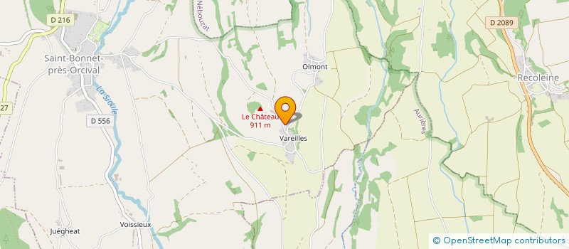 localisation de l'entreprise MONSIEUR PHILIPPE RODRIGUEZ  SAINT-BONNET-PRES-ORCIVAL