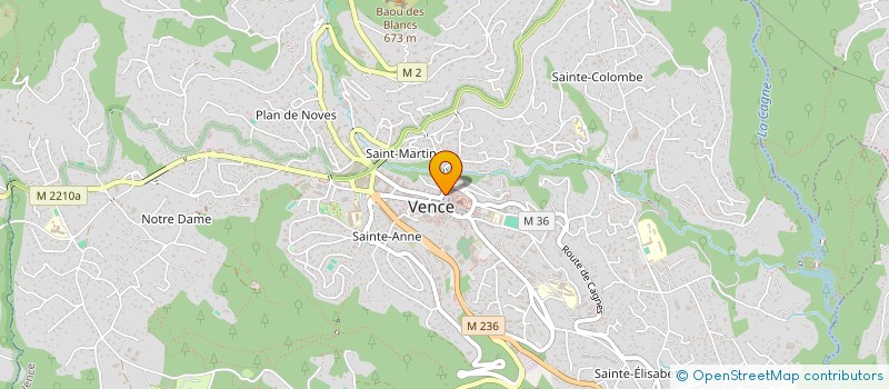 localisation de l'entreprise MONSIEUR PHILIPPE ROESSLER à VENCE