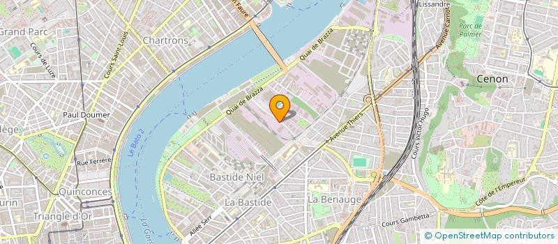 localisation de l'entreprise MONSIEUR PHILIPPE ROGER  BORDEAUX