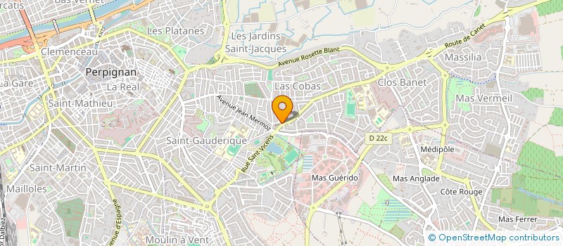 localisation de l'entreprise MONSIEUR PHILIPPE ROGER ANDRE DELAHAYE  PERPIGNAN