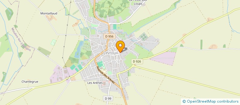 localisation de l'entreprise MONSIEUR PHILIPPE ROGIER à LEVROUX