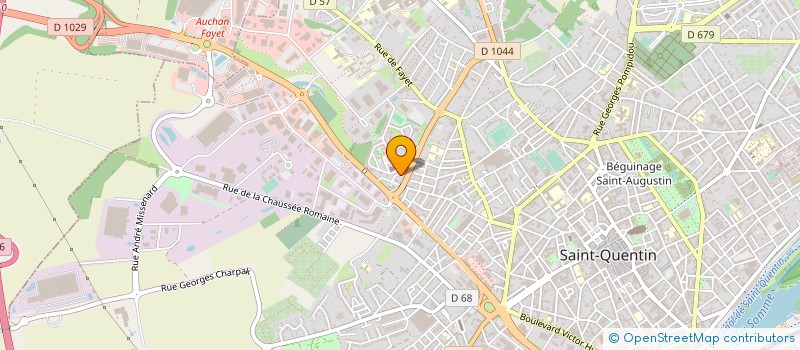localisation de l'entreprise MONSIEUR PHILIPPE ROHART à SAINT-QUENTIN