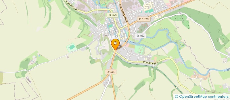 localisation de l'entreprise MONSIEUR PHILIPPE ROHART à GUISE