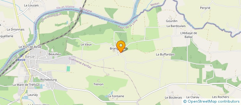 localisation de l'entreprise MONSIEUR PHILIPPE ROINSARD  CONQUEREUIL