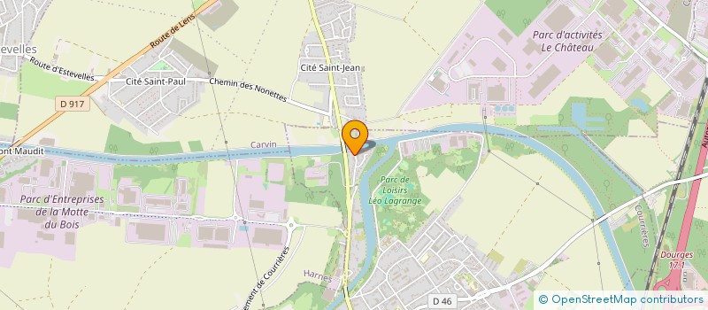 localisation de l'entreprise MONSIEUR PHILIPPE ROLLAND à COURRIERES