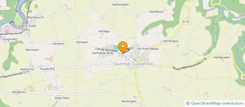 localisation de l'entreprise MONSIEUR PHILIPPE ROLLAND  PIPRIAC