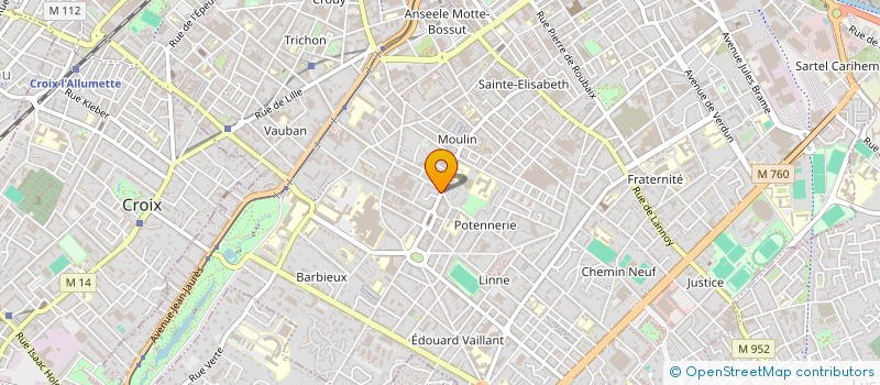 localisation de l'entreprise MONSIEUR PHILIPPE ROLLET à ROUBAIX
